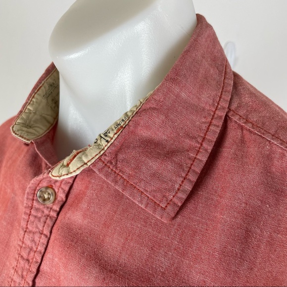 Burton Brick-Red Shirt - Picture 4 of 9